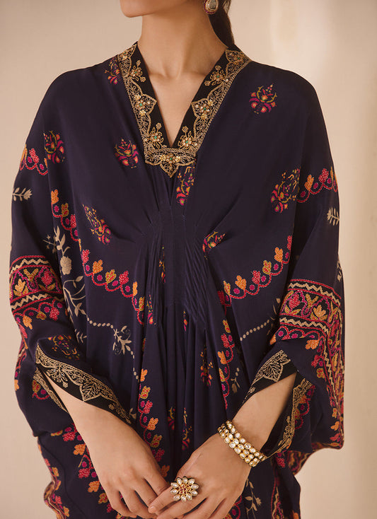 Mayna Festive Luxe Pret 23 - Ziva Navy Kaftan