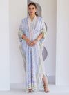 Tara Eid Luxe'25- Zerin Crepe Kaftan