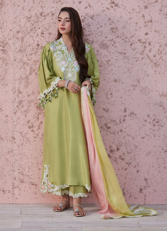Jessa Shirt And Dupatta