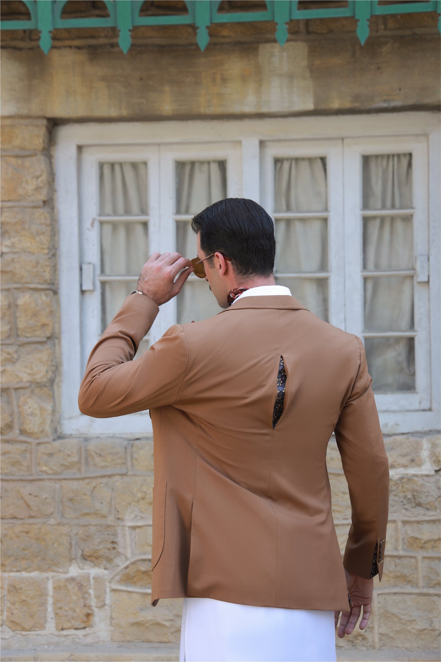 WHITE EGYPTIAN COTTON SHALWAR KAMEEZ