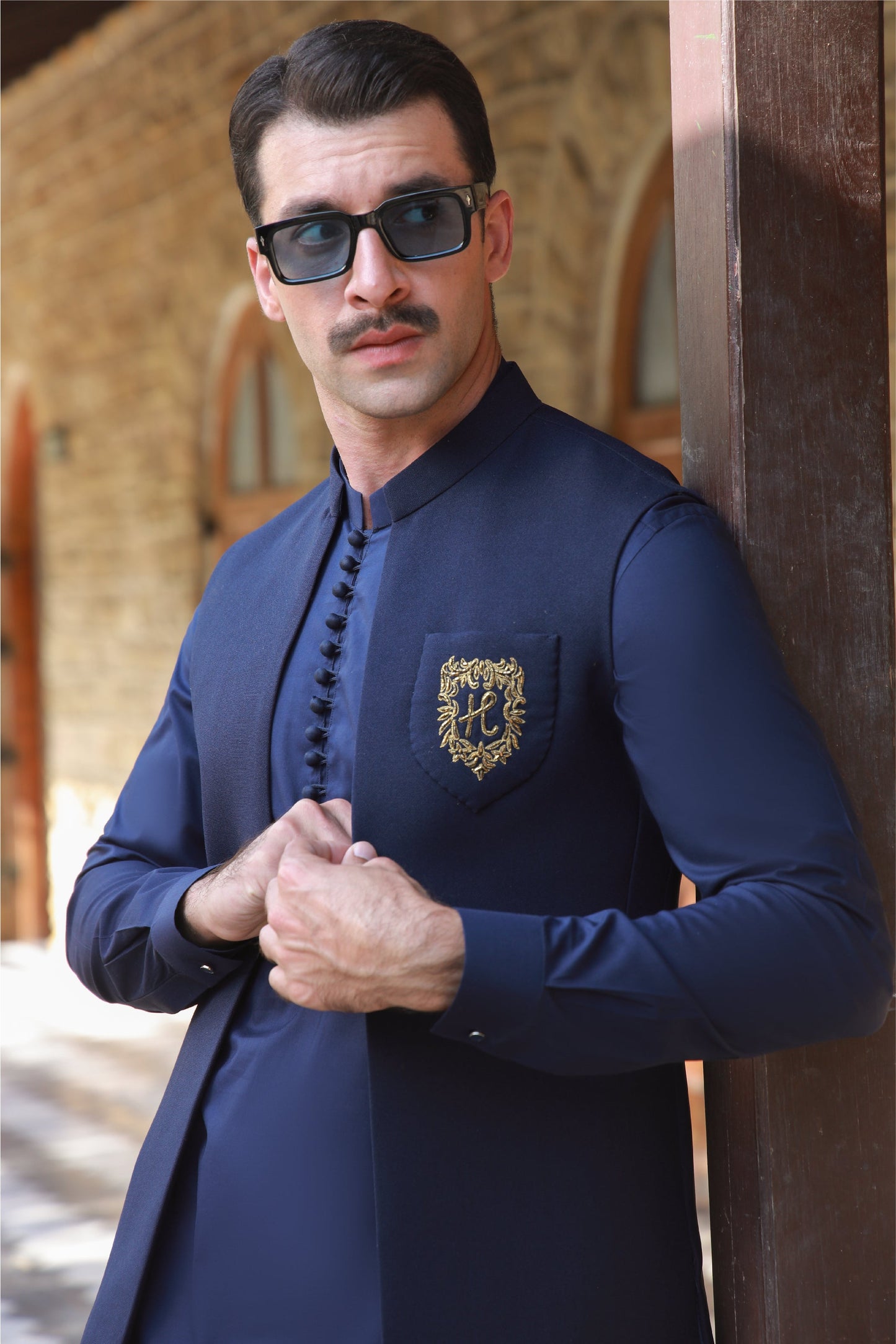 ROYAL BLUE STRETCHABLE KURTA PAJAMA