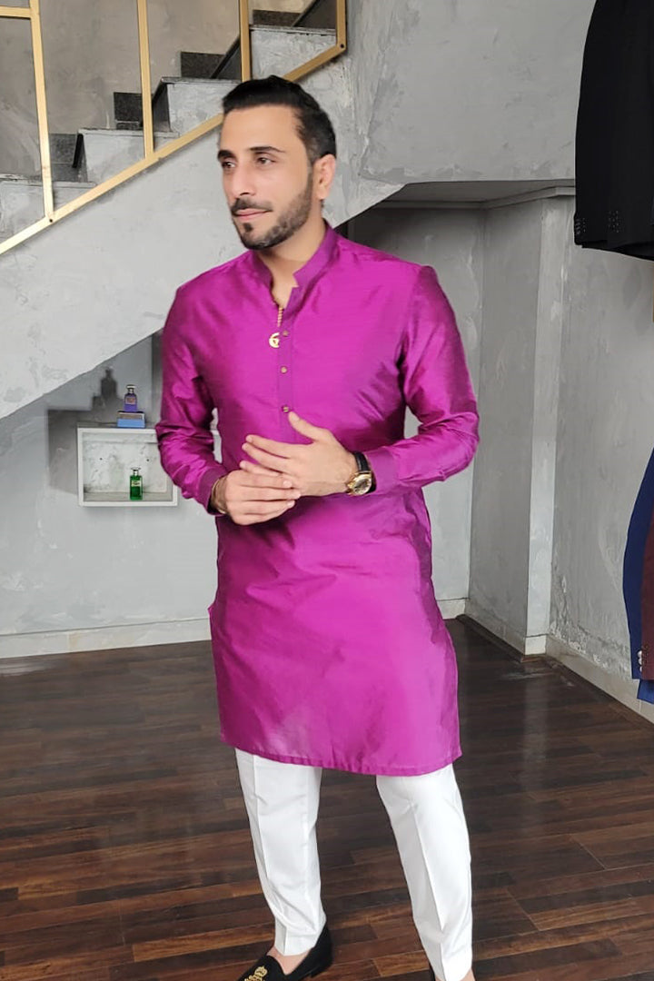 Fuchsia Pink Kurta Pajama