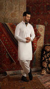 WHITE EGYPTIAN COTTON SHALWAR KAMEEZ
