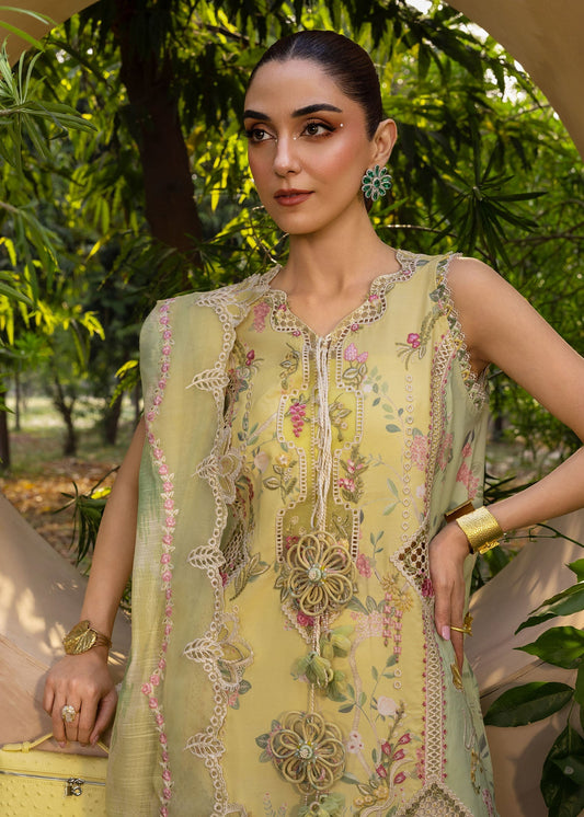 Tasawar Luxe Lawn '25 - BONJOUR AND BLOOM - D4A