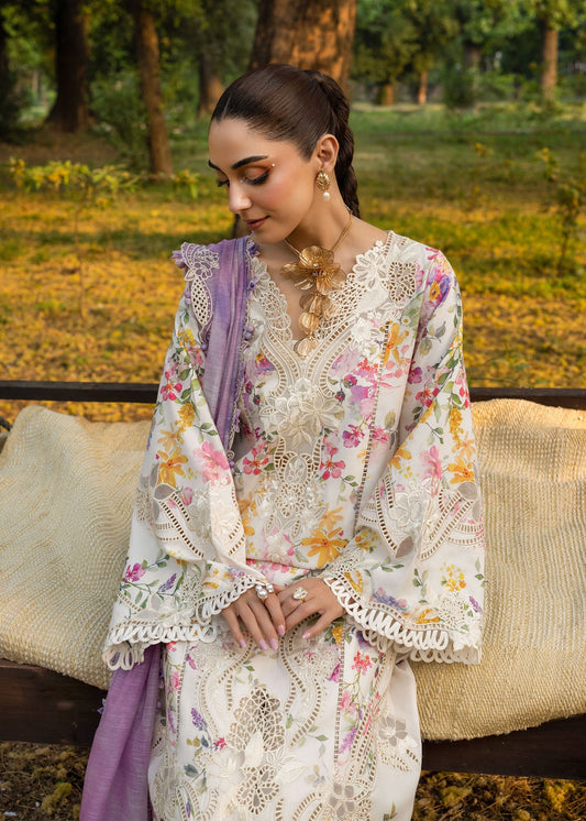 Tasawar Luxe Lawn '25 - PETALS AND PROMISES - D2B