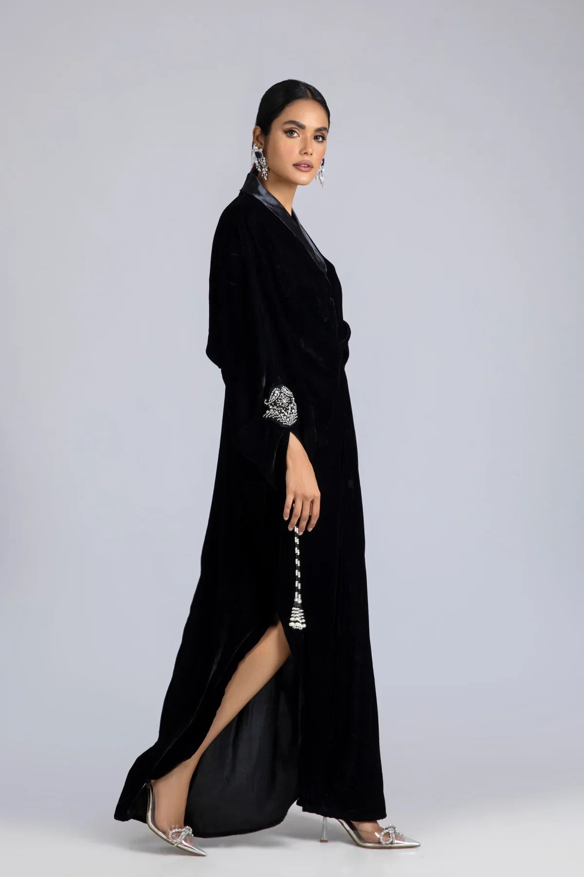 Kaftans - Kf-15544-Black