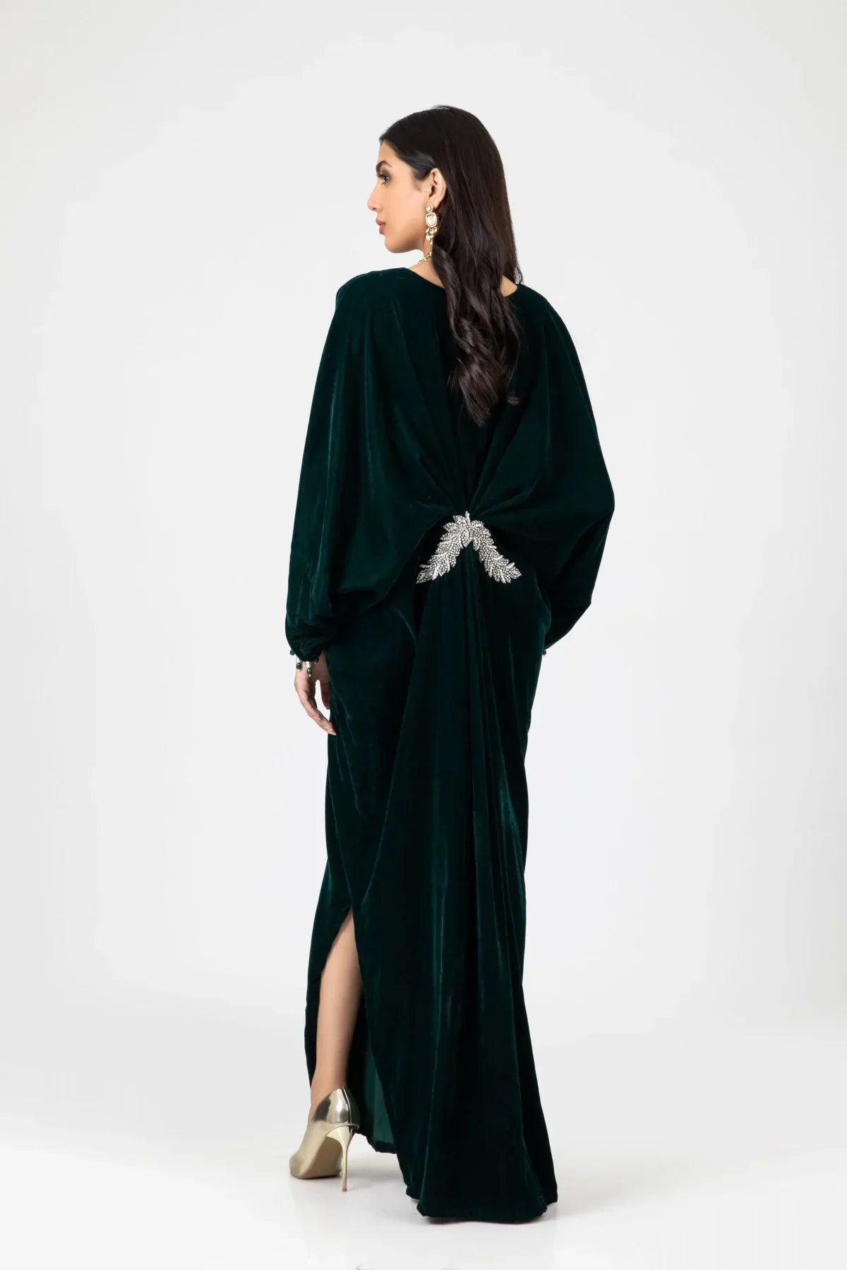 Kaftans - 15173-Bottle-Green