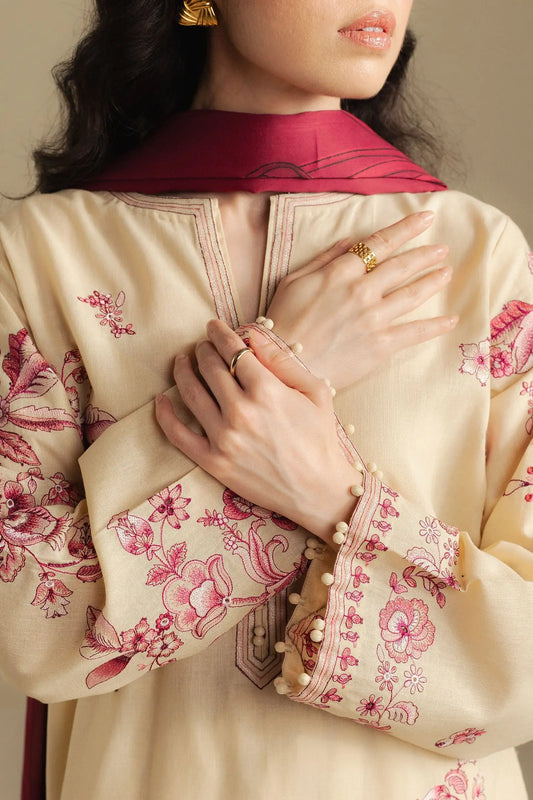 Coco Winter Unstitched '25 - Snowdrop-10A