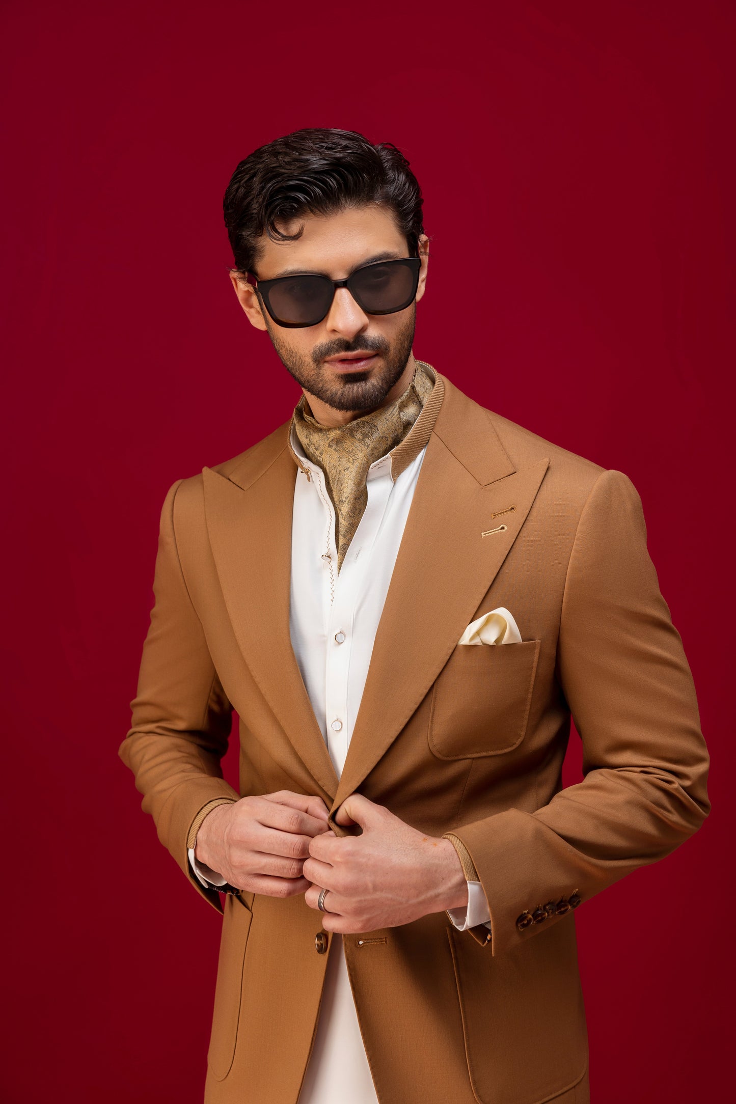 OFF WHITE WASH N WEAR SHALWAR KAMEEZ