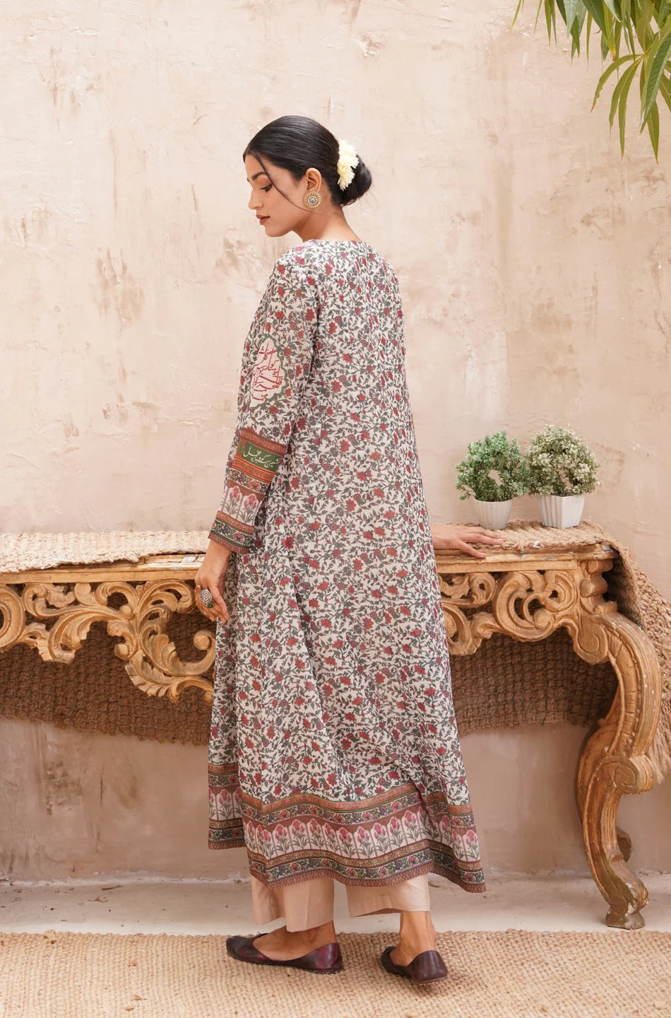 Fitrat Anarkali - Green