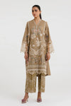 New In '26 - Stitched Embroidered Lawn Shirt+ Culotte | SS25LUX106AP2T