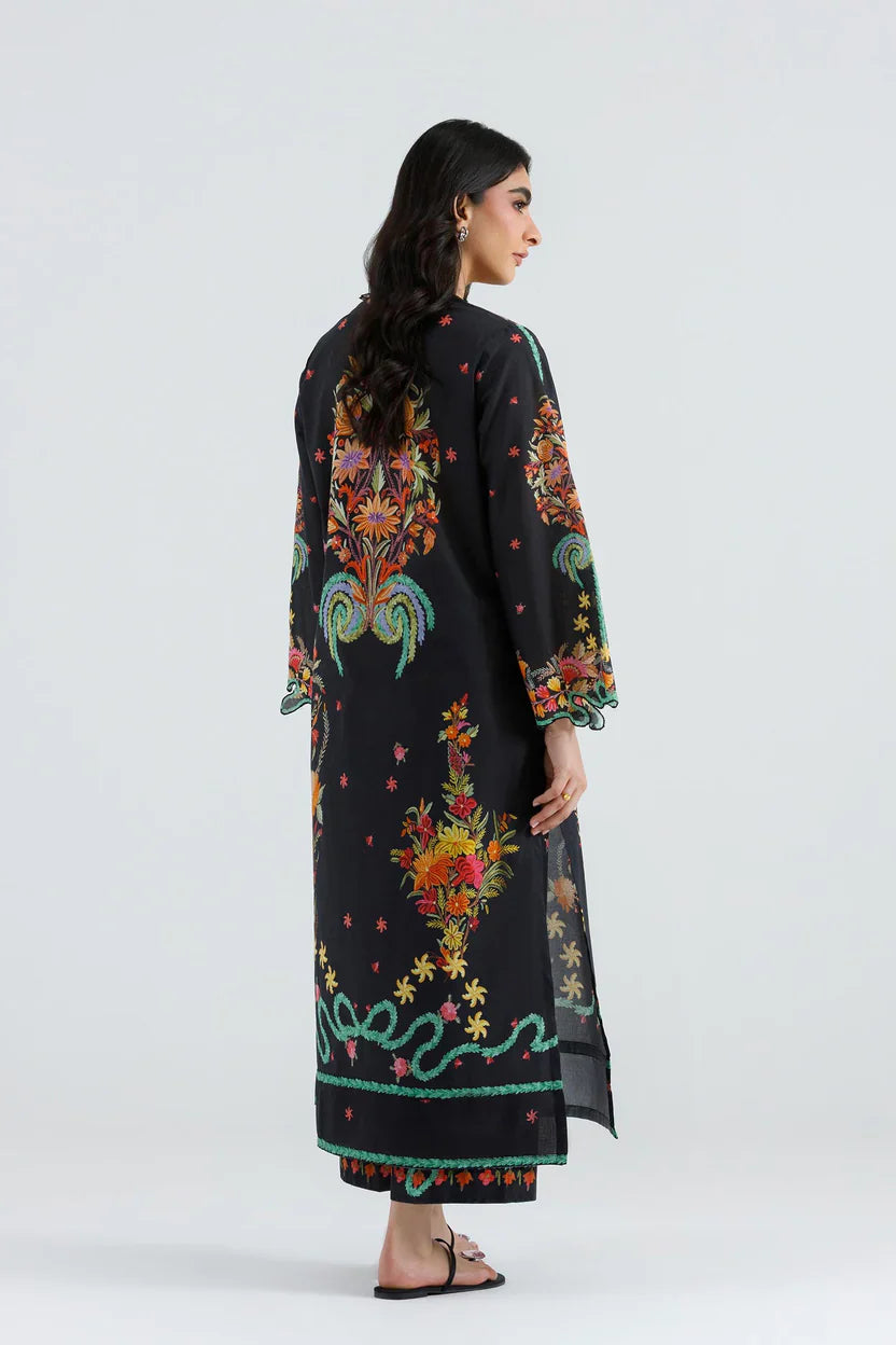 Eid Edit '26 - Stitched Embroidered Muzlin Suit | SS26MUZ118BP3