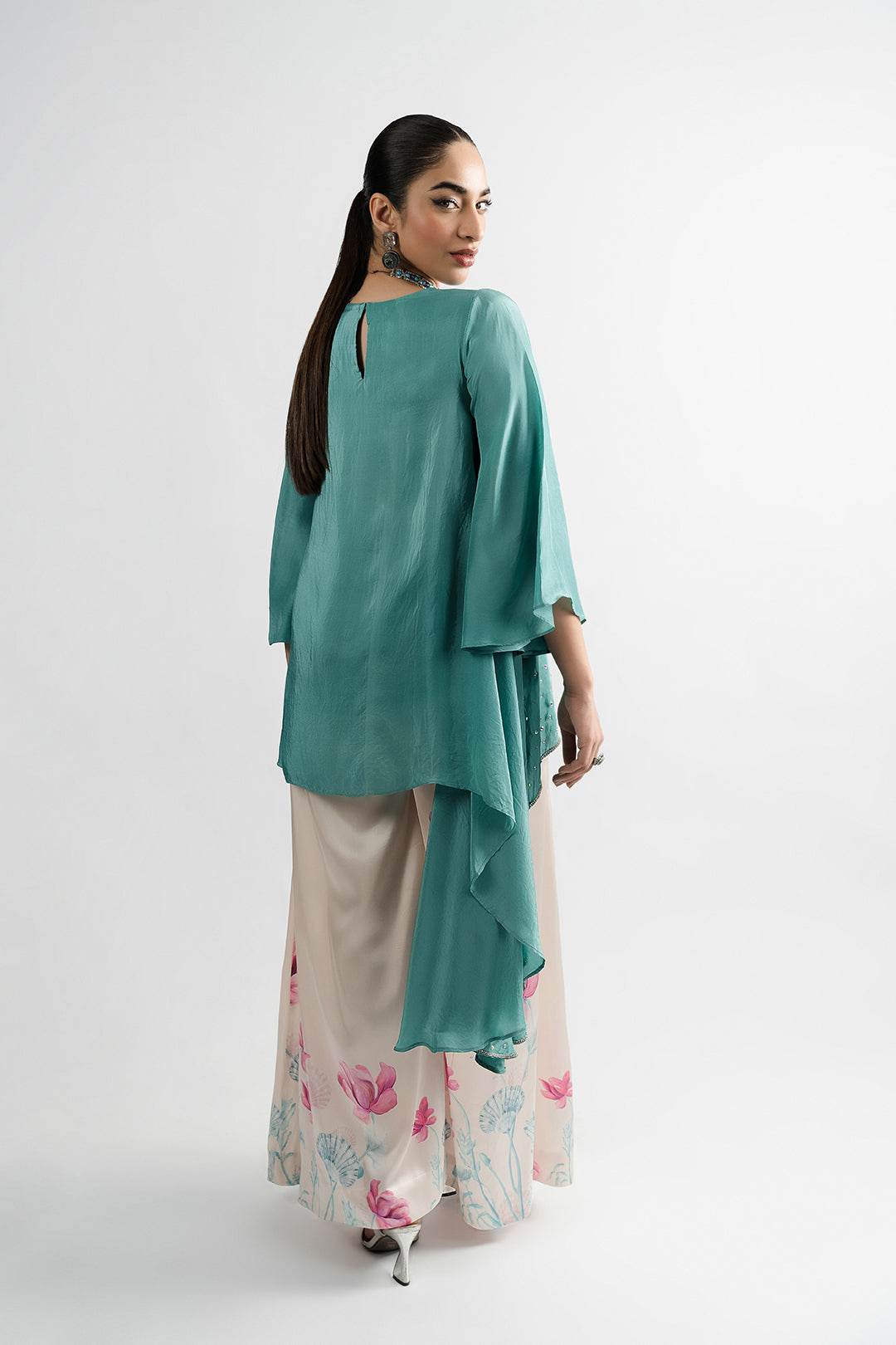 Passu Festive Edit '25 - Irga Asymmetrical Dress