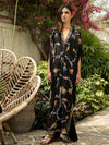 Kaftans -Black Georgette