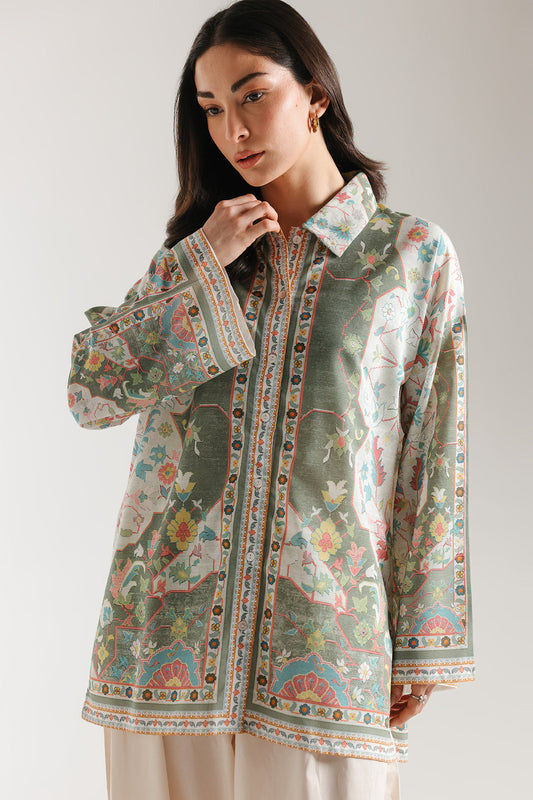 Women Casual SS '26 Drop II - PRINTED KURTI | E8379/102/001