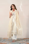 Ready To Wear SS '26 - IVORY LUXURY EMBROIDERED LAWN 3PCS SET | NPA3-26417
