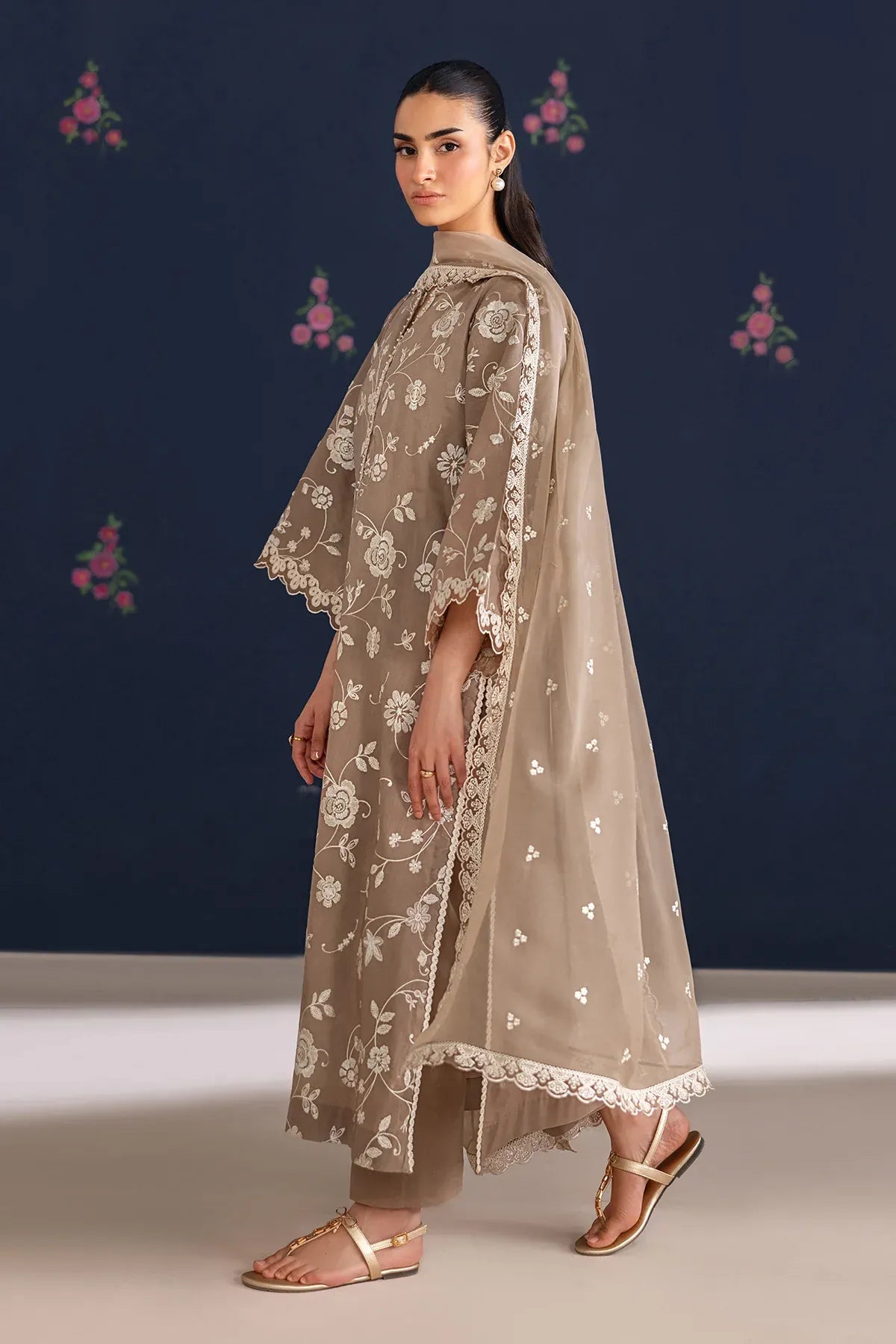 Unstitched Summer '26 - EMBROIDERED LAWN F-4467