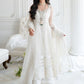 Leelee Ivory Kalidaar and Dupatta