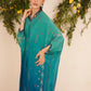 Mayna Festive Luxe Pret 23 - Nehir Ombre Kaftan  - Sale