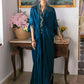 Mayna Festive Luxe Pret 23 - Nami Teal Kaftan