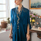 Mayna Festive Luxe Pret 23 - Nami Teal Kaftan