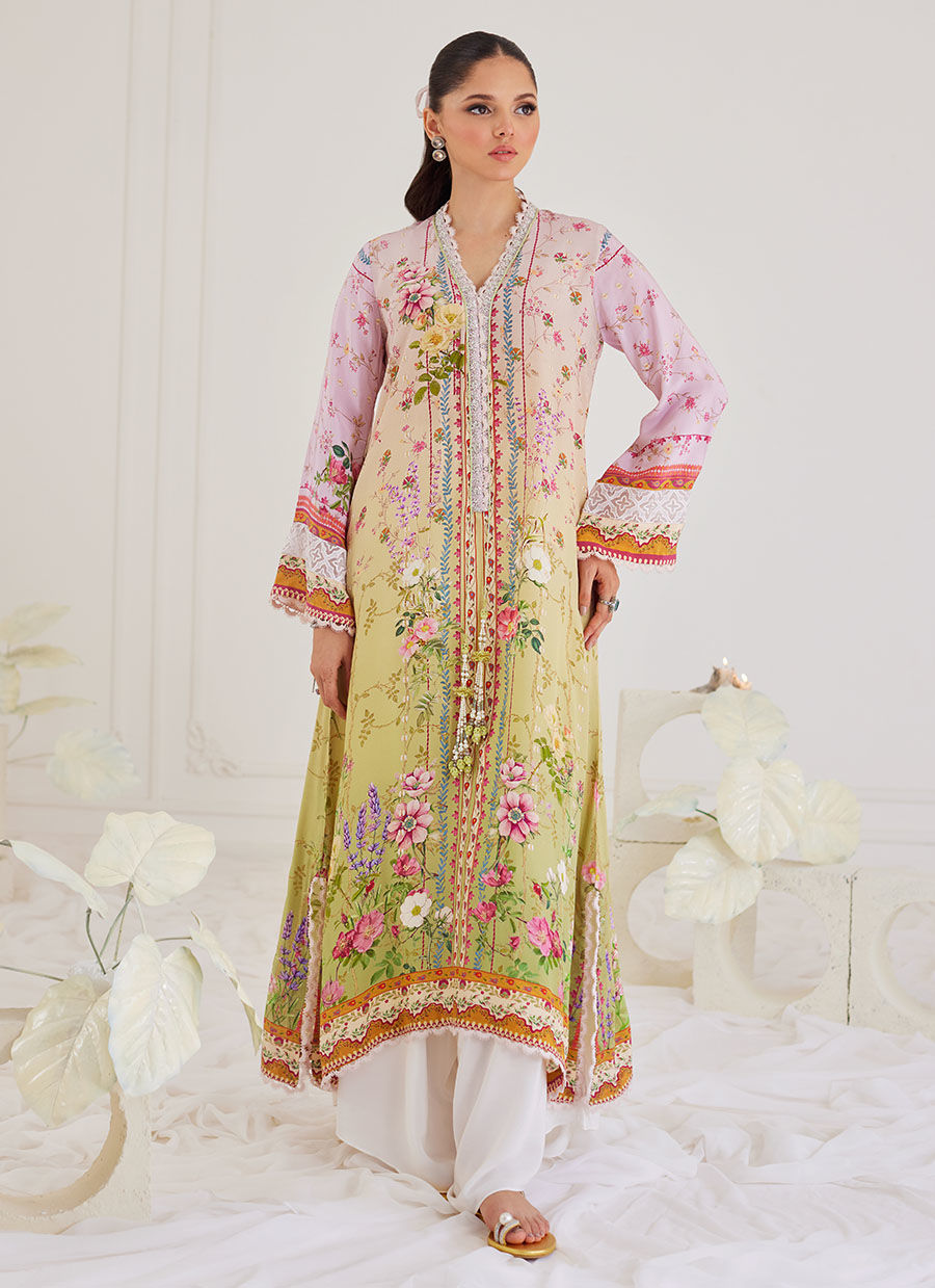 Tara Luxe Edit '24 - Nica Ombre Crepe Kaftan