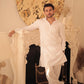 White Kurta Farshi Shalwar