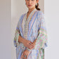 Tara Eid Luxe'25- Zerin Crepe Kaftan