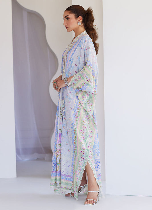 Tara Eid Luxe'25- Zerin Crepe Kaftan
