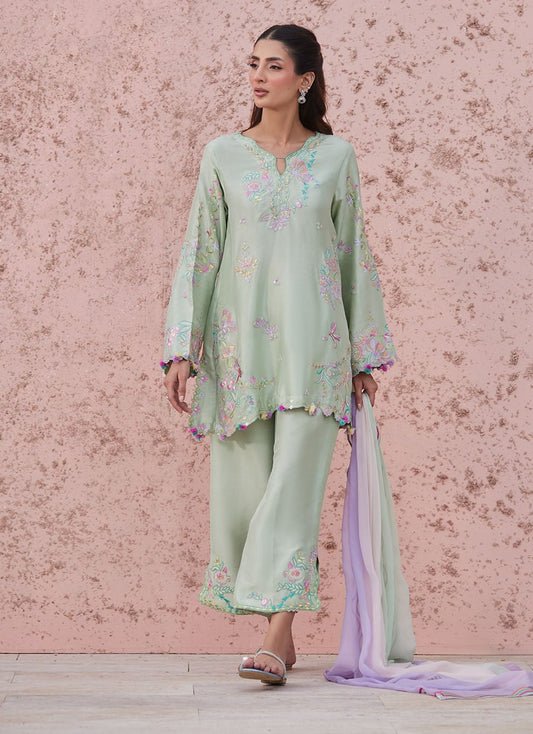 Hailee Shirt And Dupatta