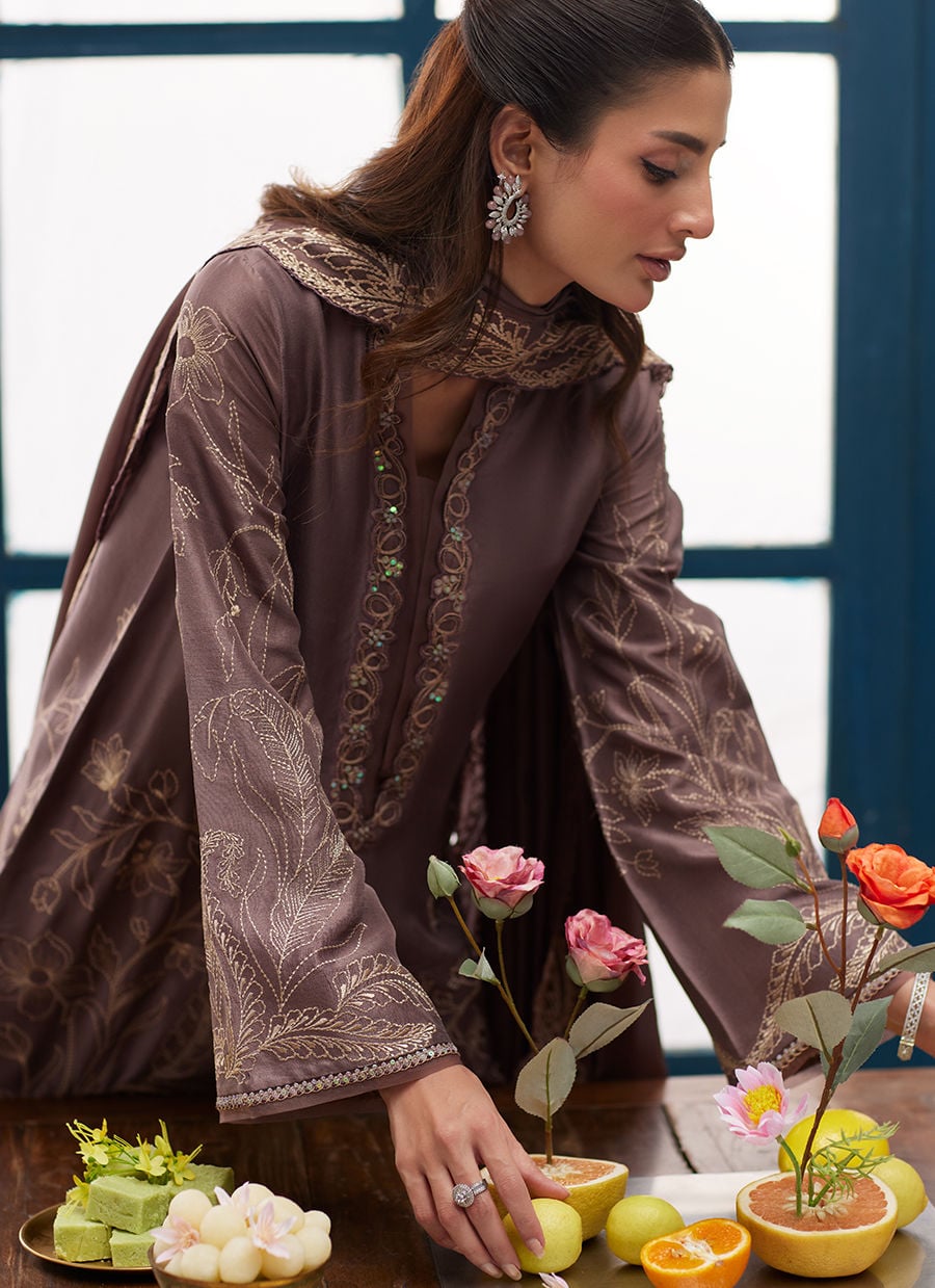 Greta Shirt And Dupatta