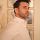 White Kurta Farshi Shalwar