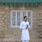 WHITE EGYPTIAN COTTON SHALWAR KAMEEZ
