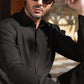 BLACK LINEN SHALWAR KAMEEZ