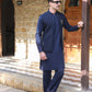 ROYAL BLUE STRETCHABLE KURTA PAJAMA