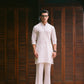 KHUMAR WHITE KURTA PAJAMA