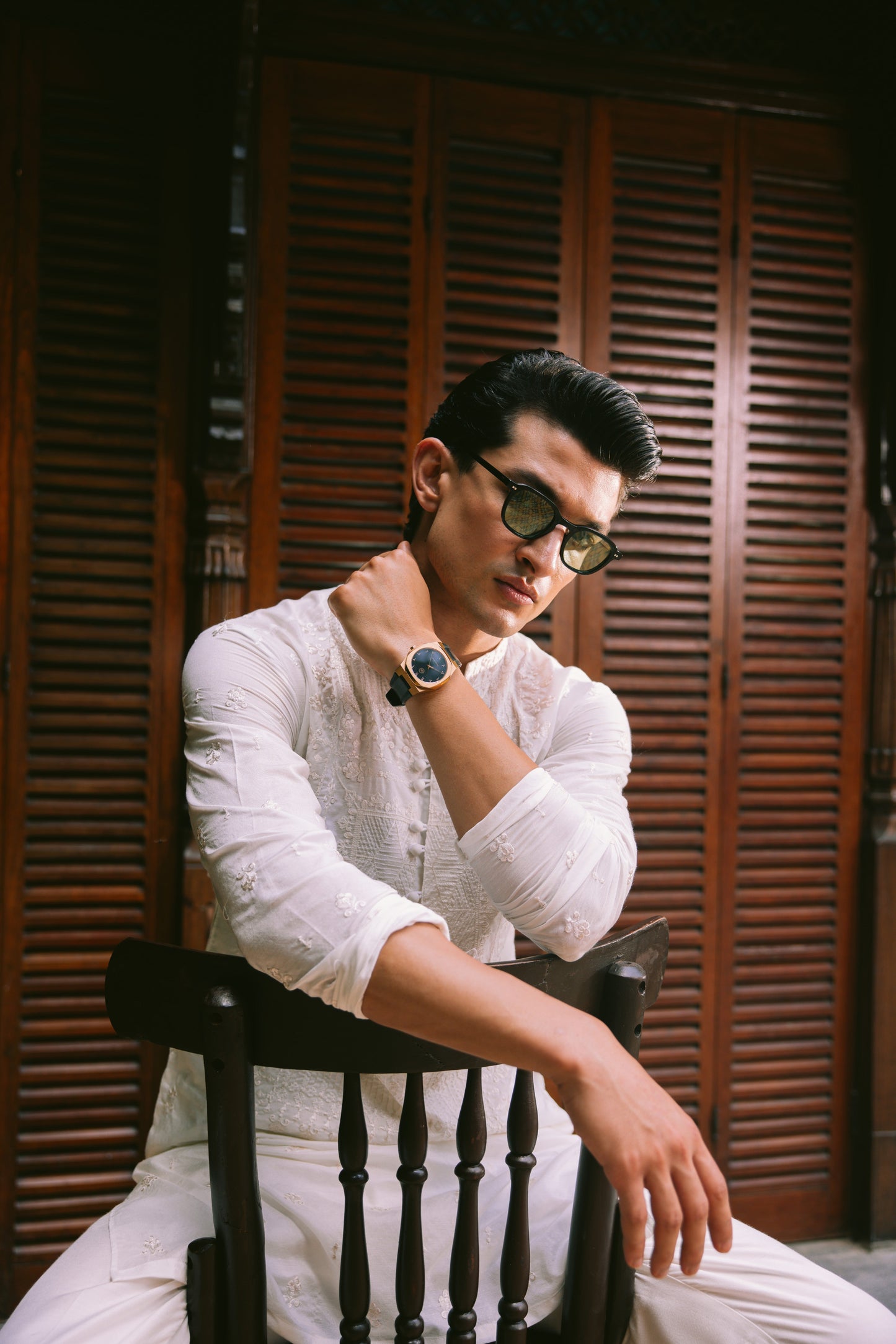 KHUMAR WHITE KURTA PAJAMA