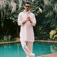 IVORY LINEN KURTA PAJAMA