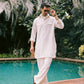 IVORY LINEN KURTA PAJAMA