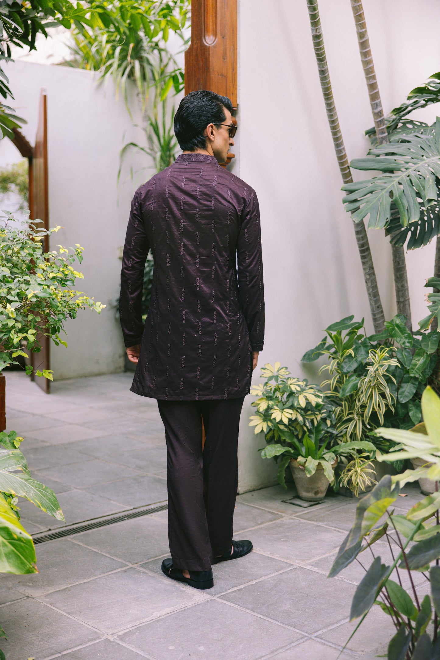 KHUMAR BROWN KURTA PAJAMA