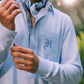 MINT BLUE LINEN KURTA PAJAMA