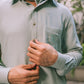 MINT GREEN LINEN KURTA PAJAMA