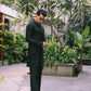 KHUMAR BLACK KURTA PAJAMA