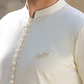 CREAM WASH N WEAR KURTA PAJAMA