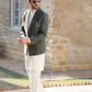 CREAM WASH N WEAR KURTA PAJAMA
