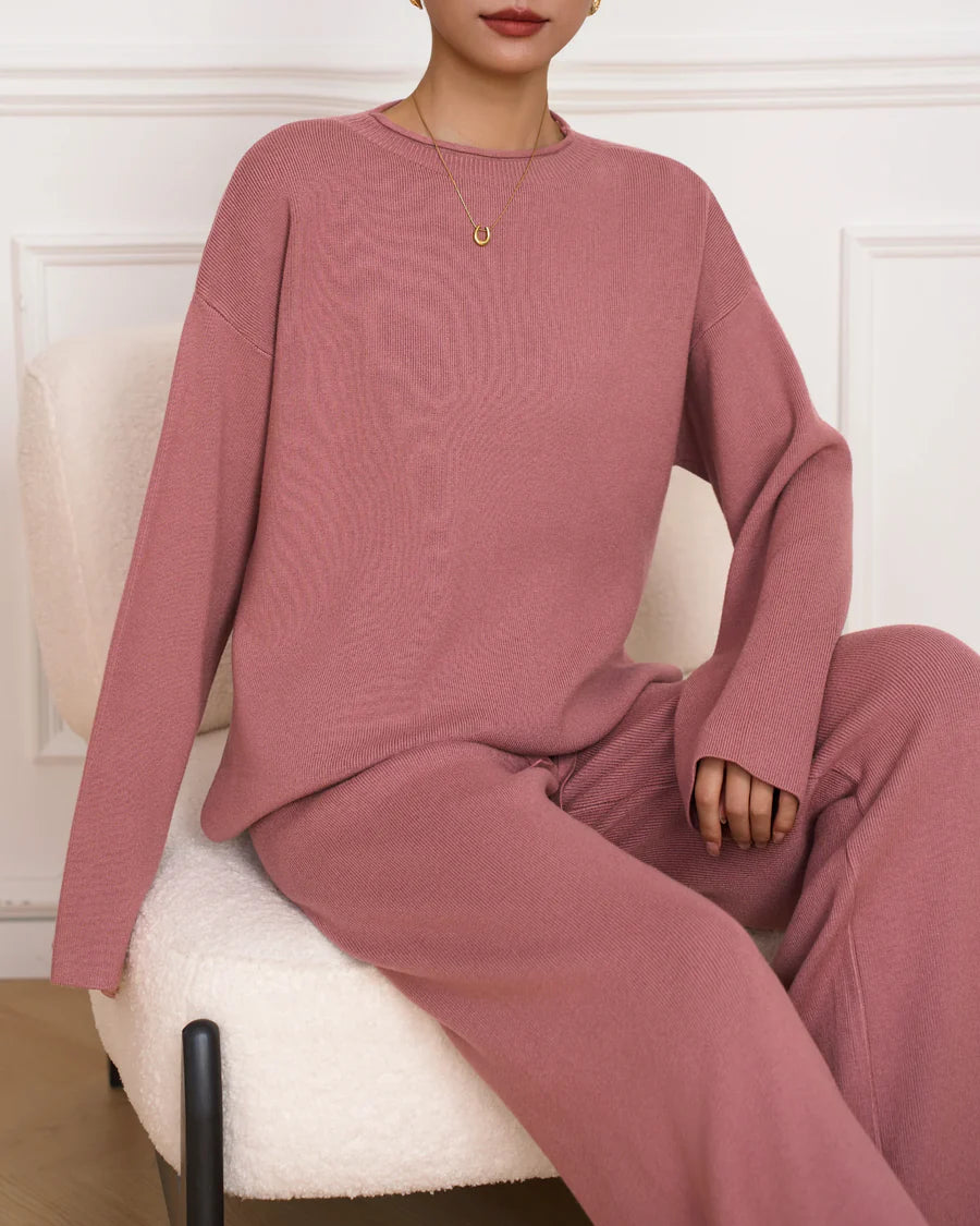 Mili Knit Suit Pink