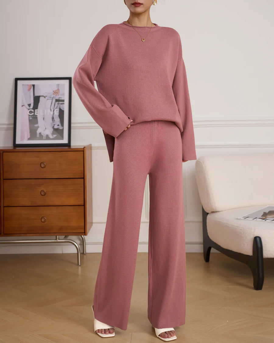 Mili Knit Suit Pink