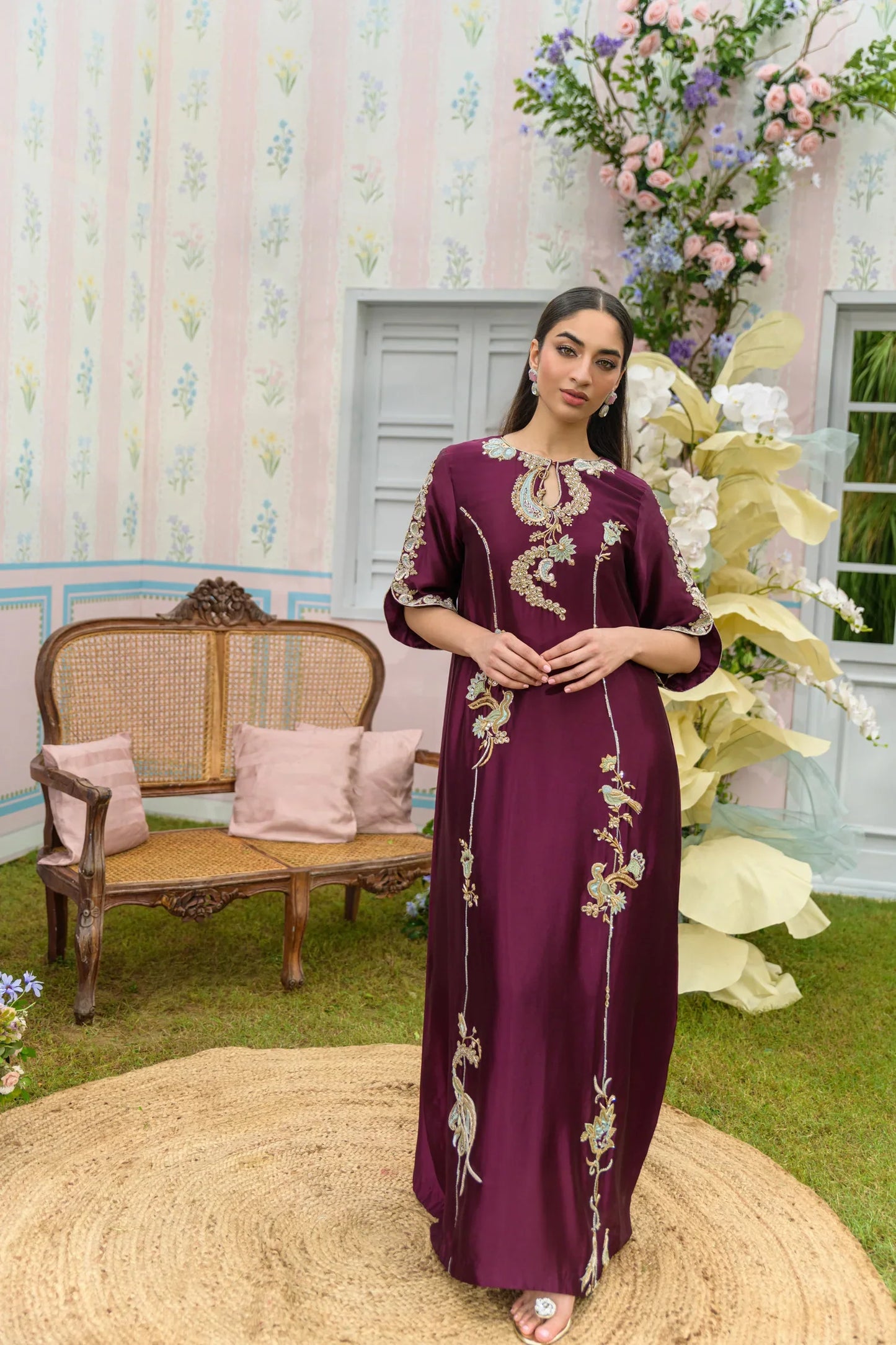 Zarayna-Festive Formals '25 - Mulberry