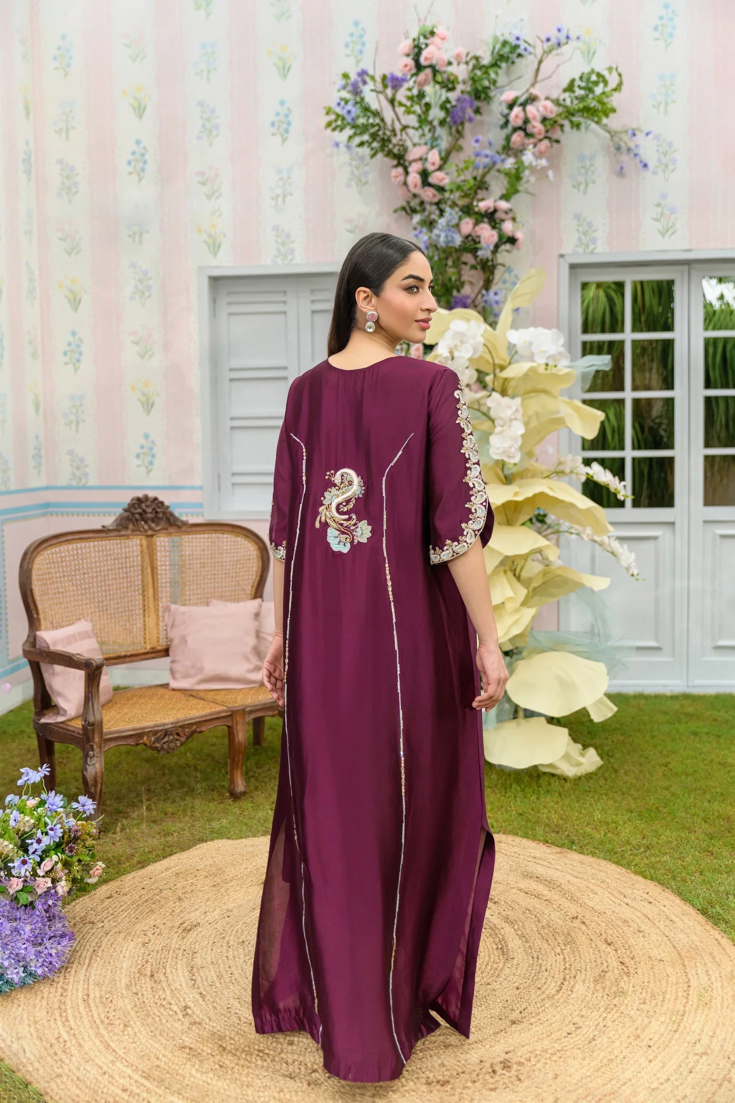 Zarayna-Festive Formals '25 - Mulberry