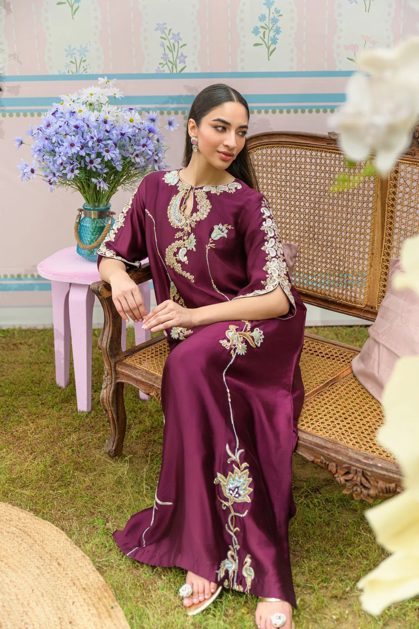 Zarayna-Festive Formals '25 - Mulberry